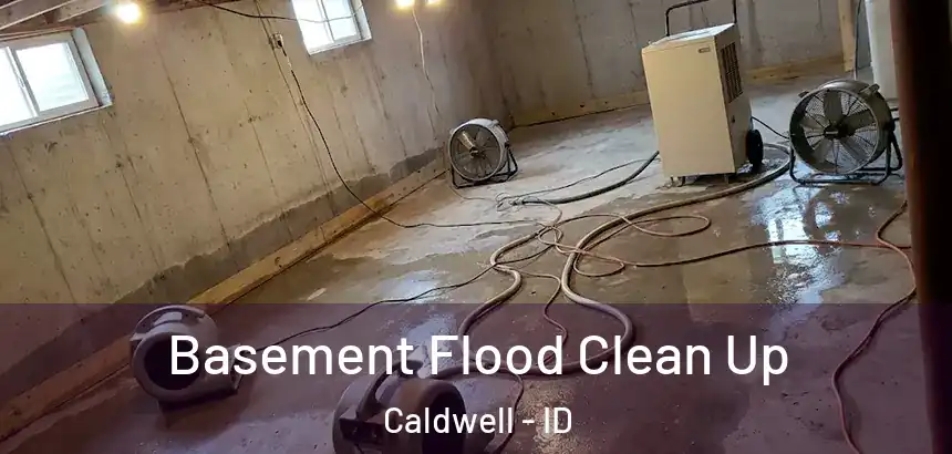 Basement Flood Clean Up Caldwell - ID